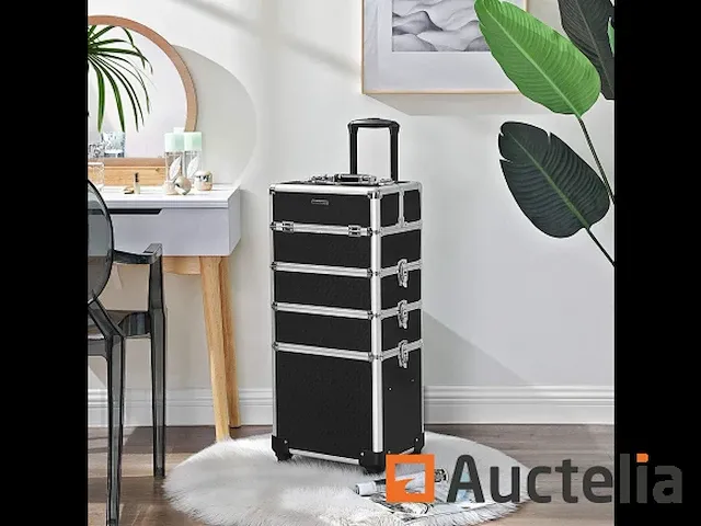 Professionele make-up borst, 4in1 make-up koffer - afbeelding 7 van  9