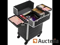 Professionele make-up koffer, cosmetische case - afbeelding 4 van  8