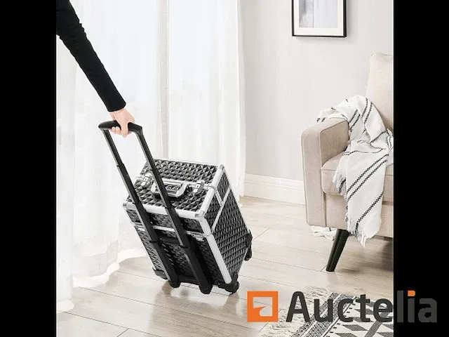 Professionele make-up koffer, cosmetische case - afbeelding 5 van  8