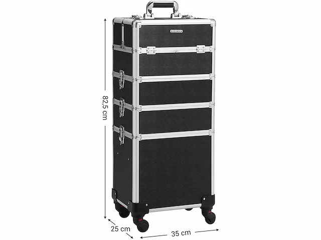 Professionele make-upkist - 4 in 1 - afbeelding 5 van  10