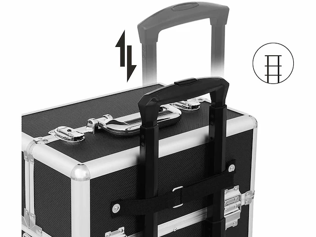 Professionele make-upkist, 3in1 make-upkoffer - afbeelding 4 van  22