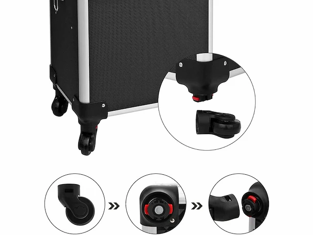 Professionele make-upkist, 3in1 make-upkoffer - afbeelding 9 van  22