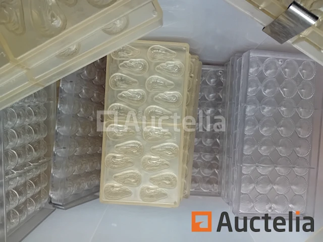 Professionele mallen voor guylian pralines (55 stuks) - afbeelding 5 van  6