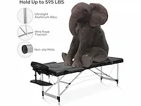 Professionele massagetafel draagbaar massagebed - afbeelding 4 van  8