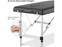 Professionele massagetafel draagbaar massagebed - afbeelding 5 van  8