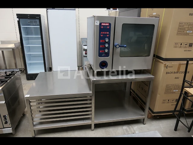 Professionele oven + rvs onderstel - afbeelding 1 van  12