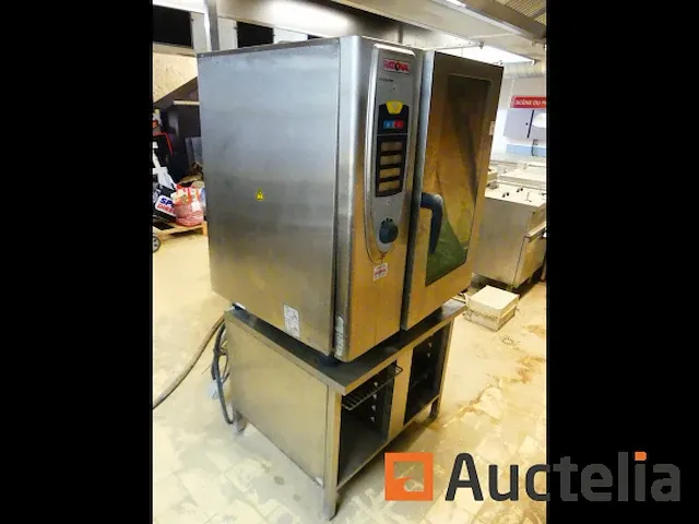 Professionele oven + tafel onder oven rational scc101 - afbeelding 7 van  9
