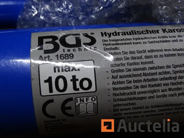 Professionele pomp hydraulisch 10 t bgs 1689 - afbeelding 4 van  6