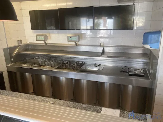 Professionele rvs gasfriteuse kiremco - afbeelding 4 van  12