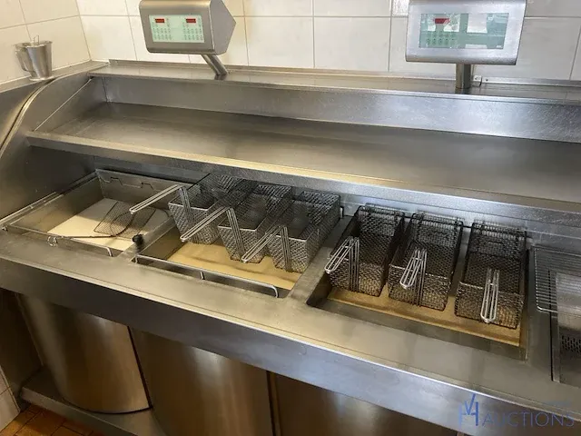 Professionele rvs gasfriteuse kiremco - afbeelding 6 van  12