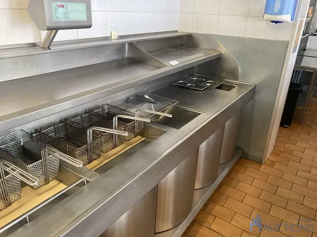Professionele rvs gasfriteuse kiremco - afbeelding 7 van  12
