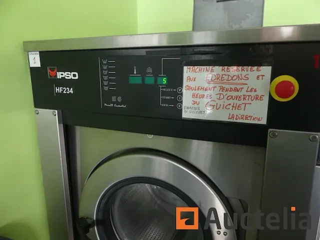 Professionele wasmachine 23 kg ipso hf/f234c - afbeelding 3 van  6
