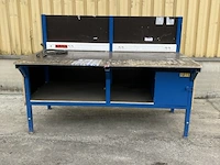 Professionele werktafel / magazijntafel/ werkbank 2m - afbeelding 1 van  1
