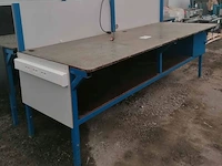Professionele werktafel / magazijntafel/ werkbank 3m - afbeelding 1 van  1