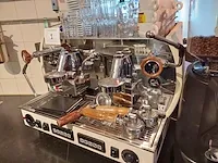 Proffesioneel koffiezetapparaat la nuova era g.a eredi 8 co mod altea wood 2 gr - afbeelding 5 van  11