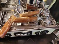 Proffesioneel koffiezetapparaat la nuova era g.a eredi 8 co mod altea wood 2 gr - afbeelding 9 van  11