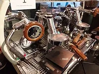 Proffesioneel koffiezetapparaat la nuova era g.a eredi 8 co mod altea wood 2 gr - afbeelding 10 van  11