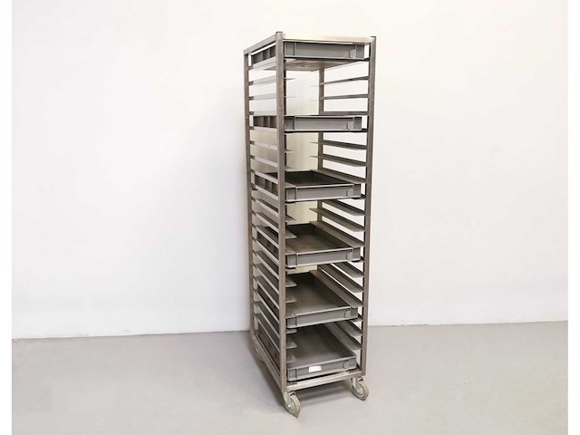 Proffil - staal - opbergwagen - afbeelding 1 van  2