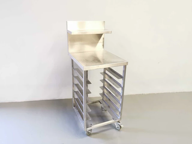 Proffil - staal - roestvrijstalen werktafel - afbeelding 1 van  1