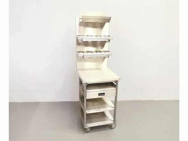 Proffil - staal - roestvrijstalen werktafel - afbeelding 2 van  3