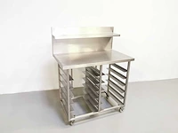 Proffil - staal - roestvrijstalen werktafel - afbeelding 1 van  1