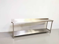 Proffil - staal - roestvrijstalen werktafel - afbeelding 1 van  2