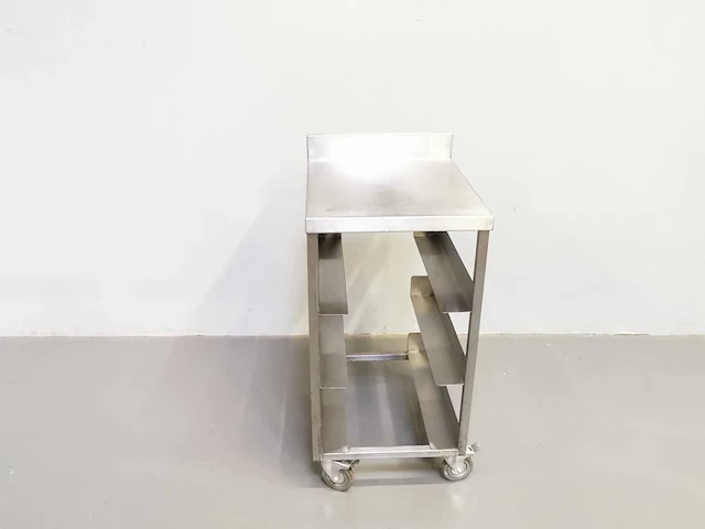 Proffil - staal - roestvrijstalen werktafel - afbeelding 2 van  2