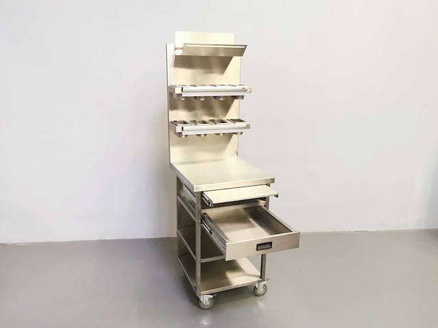 Proffil - staal - roestvrijstalen werktafel - afbeelding 2 van  2