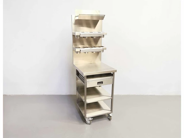 Proffil - staal - roestvrijstalen werktafel - afbeelding 1 van  2