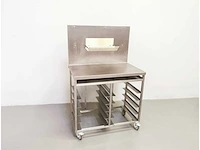 Proffil - staal - roestvrijstalen werktafel - afbeelding 1 van  2