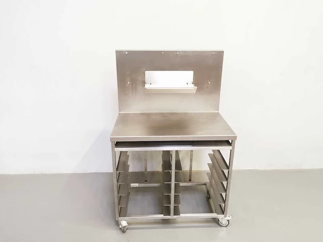 Proffil - staal - roestvrijstalen werktafel - afbeelding 2 van  2