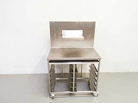 Proffil - staal - roestvrijstalen werktafel - afbeelding 2 van  2