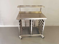 Proffil - staal - roestvrijstalen werktafel - afbeelding 1 van  2