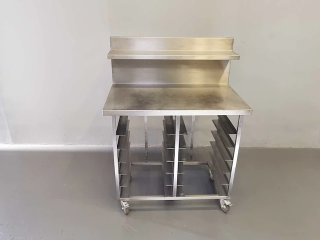 Proffil - staal - roestvrijstalen werktafel - afbeelding 1 van  2