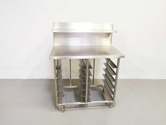 Proffil - staal - roestvrijstalen werktafel - afbeelding 1 van  1