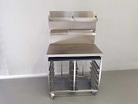 Proffil - staal - roestvrijstalen werktafel - afbeelding 2 van  2