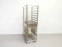 Proffil - staal - trolley van roestvrij staal - afbeelding 1 van  2