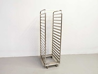 Proffil - staal - trolley van roestvrij staal - afbeelding 1 van  2