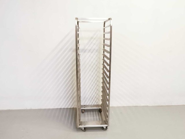 Proffil - staal - trolley van roestvrij staal - afbeelding 2 van  2