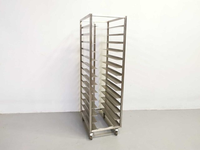 Proffil - staal - trolley van roestvrij staal - afbeelding 1 van  2