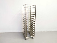 Proffil - staal - trolley van roestvrij staal - afbeelding 1 van  2