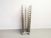 Proffil - staal - trolley van roestvrij staal - afbeelding 2 van  2