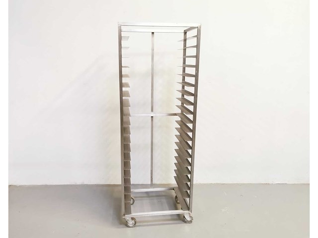 Proffil - staal - trolley van roestvrij staal - afbeelding 2 van  2