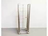 Proffil - staal - trolley van roestvrij staal - afbeelding 2 van  2