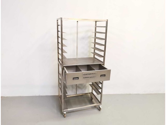 Proffil - staal - trolley van roestvrij staal - afbeelding 2 van  2