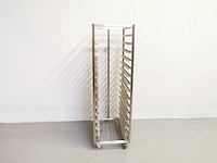 Proffil - staal - trolley van roestvrij staal - afbeelding 2 van  2