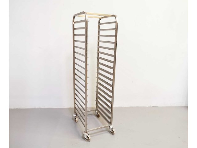 Proffil - staal - trolley van roestvrij staal - afbeelding 1 van  1