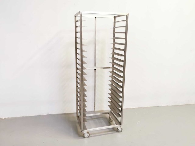 Proffil - stalen - roestvrijstalen trolley - afbeelding 1 van  2