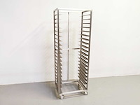 Proffil - stalen - roestvrijstalen trolley - afbeelding 1 van  2