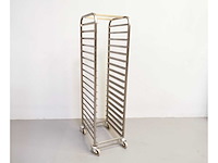 Proffil - stalen - roestvrijstalen trolley - afbeelding 1 van  1